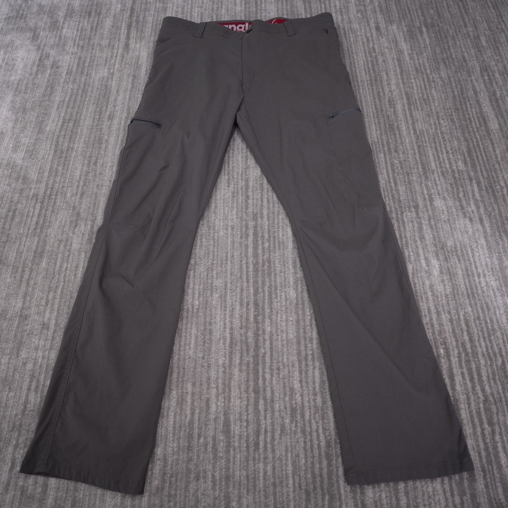 Wrangler ATG Cargo Pants Mens 38x32 Gray Excellent Straight Stretch NW788SM